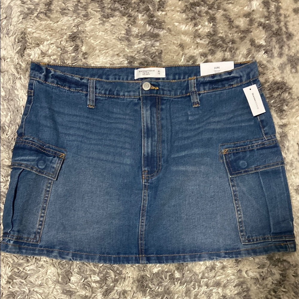 Denim Blue Skirt
